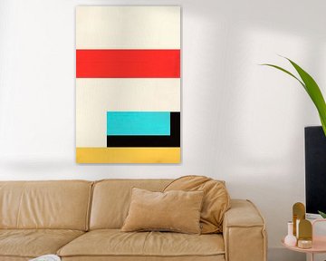 Abstract colour composition - Minimalist by Poster Art Shop