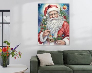 kerstman van hisam colours