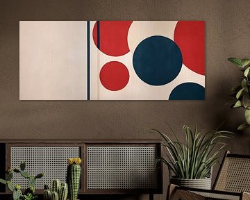 Formes géométriques en couleurs sur Poster Art Shop