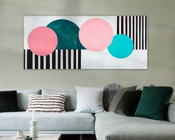 Geometric shapes and stripes by Poster Art Shop