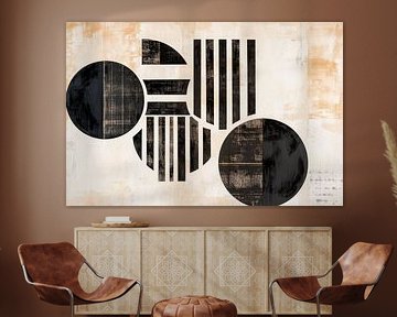 Modern geometric composition by Poster Art Shop