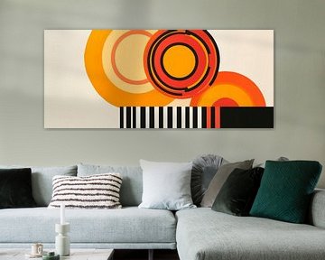 Abstract geometric composition by Poster Art Shop