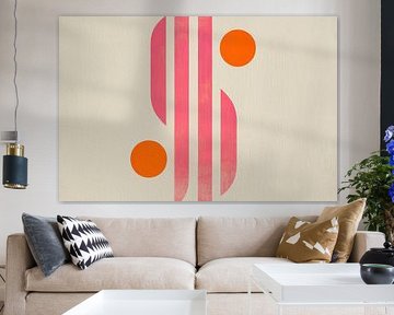 Abstract geometric composition by Poster Art Shop