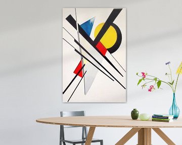 Abstract geometric composition by Poster Art Shop