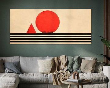 Abstrakte geometrische Komposition von Poster Art Shop