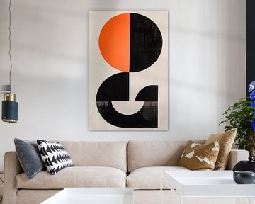Abstract geometric composition by Poster Art Shop