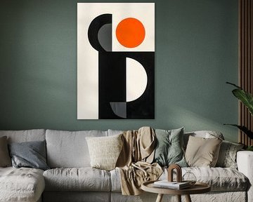 Abstract geometric composition by Poster Art Shop