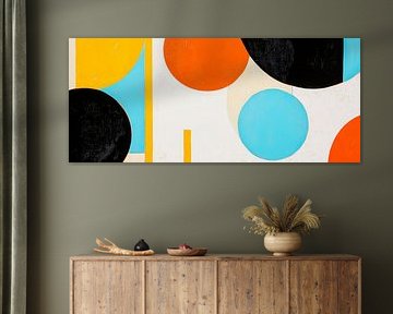 Abstract geometric composition by Poster Art Shop