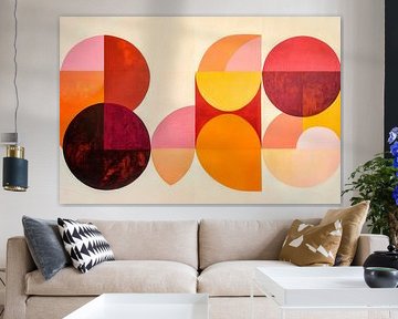 Abstrakte geometrische Komposition von Poster Art Shop