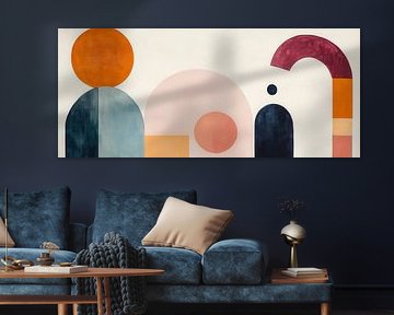 Abstract geometric shapes by Poster Art Shop