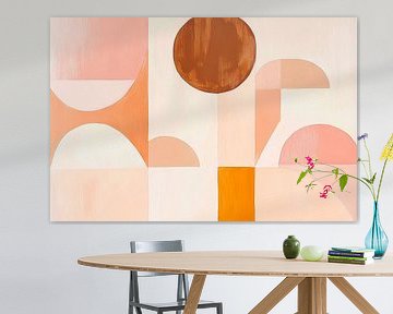Abstract geometric composition by Poster Art Shop