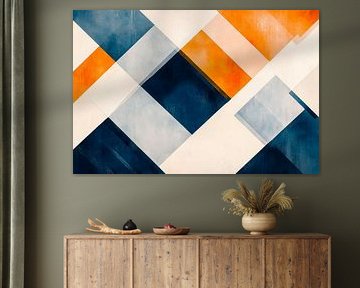 Abstract colour composition - Geometric by Poster Art Shop