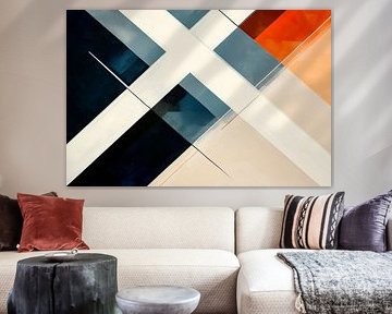 Abstract geometric composition by Poster Art Shop