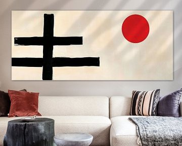 Composition géométrique abstraite sur Poster Art Shop