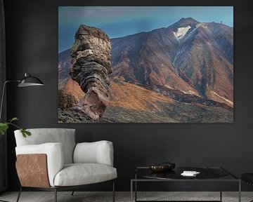 Roque Cinchado et Pico del Teide au lever du soleil sur Walter G. Allgöwer