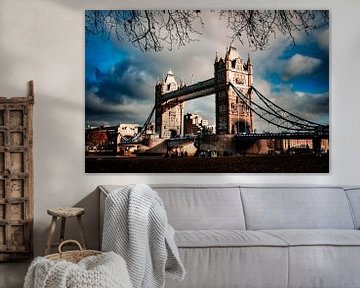 Tower Bridge van Foto Oger