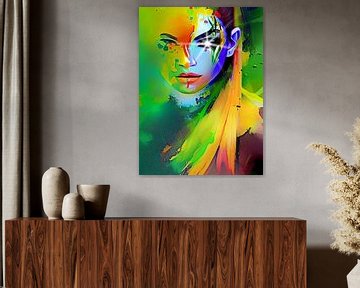 De krachtigste Amazon van Gallery of Wonders | Exclusive Wandbilder