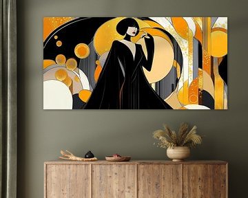 Abstracte Stilte - Mysterie Onthuld? van Karina Brouwer