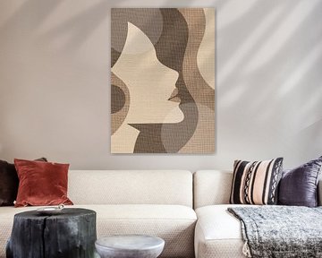 Zijprofiel in Aardse Harmonie van Color Square