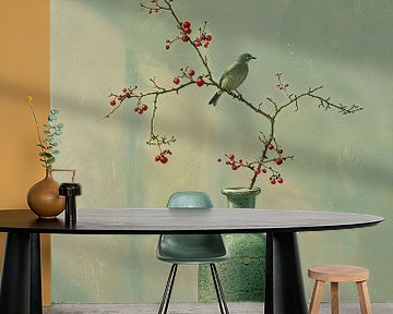 Vogelstilleven van Kunst Kriebels