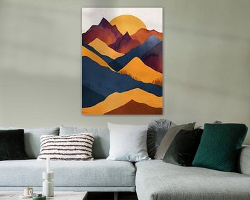 Modern Boho schilderij van Modern Collection