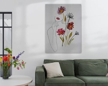 Innere Blüte von Anja Zinken Bertens