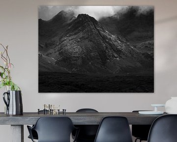 Black Cuillin Mountains, Isle of Skye, from Glen Etive van Mark van Hattem