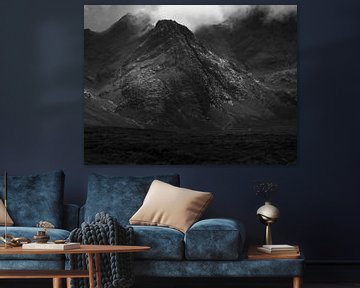 Black Cuillin Mountains, Isle of Skye, from Glen Etive von Mark van Hattem
