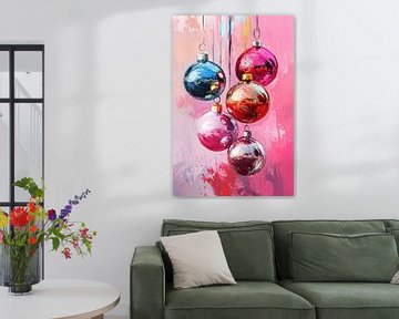 Kerstballen Kleur van De Mooiste Kunst