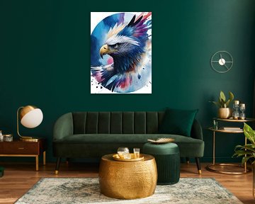 Surreal eagle