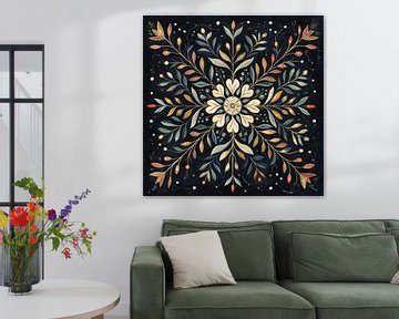 Christmas Flower pattern by Wonderful Art