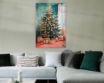 Kerstmis | Kerstboom met cadeaus van De Mooiste Kunst