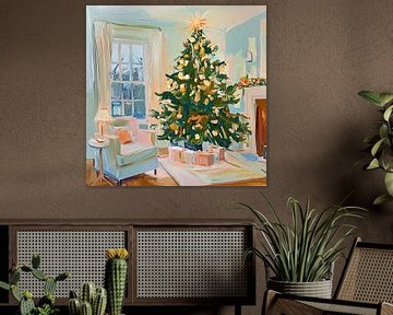 Kerstinterieur van De Mooiste Kunst