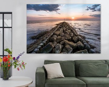 Buhne on Sahlenburg beach by cux-motive.de