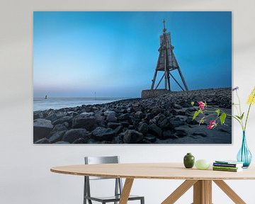 Blauw uurtje bij de Kugelbake van cux-motive.de