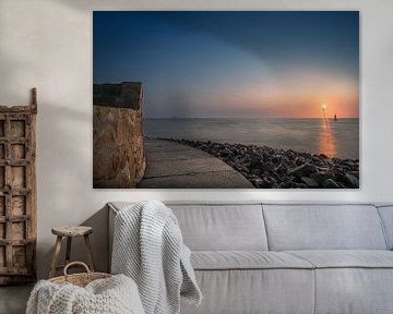 Noordzee bij zonsopgang van cux-motive.de
