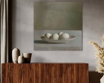 Eierschilderij | Tranquil Morning Palette van Kunst Kriebels