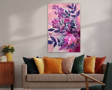 Schilderij Bladeren van De Mooiste Kunst