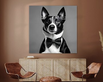 Dog Wedding Suit by FoXo Art