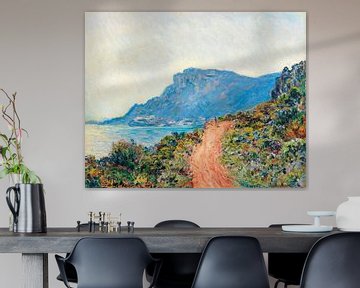 The Corniche near Monaco - Claude Monet by insideportugal