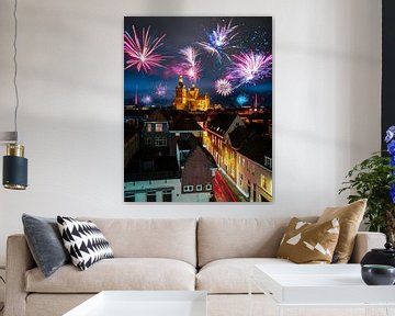 Saint-Jan Den Bosch fireworks show by Joost Smits Photography