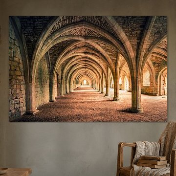 Fountains Abbey von Truus Nijland