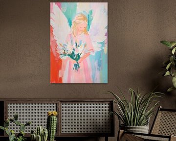 Angel Girl by Wonderful Art
