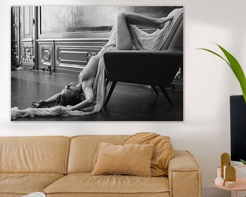 Fotoshooting in einem Grachtenhaus in Amsterdam