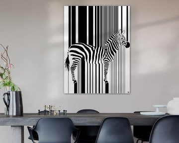 Zebra-Streifen von Linde Naastepad