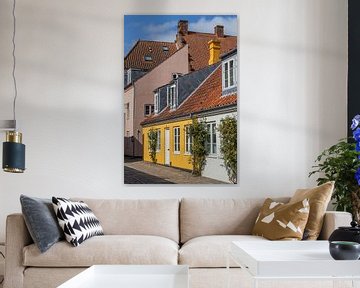 Kleurrijk straatbeeld in Odense van Sander Groenendijk