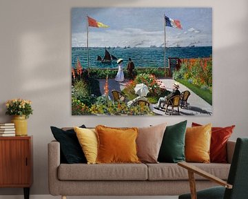 Tuin op het Saint Adresse - Monet van insideportugal