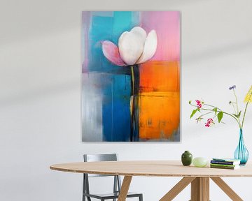 Tulip Abstract by Jacky
