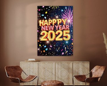 Nouvelle année en néon