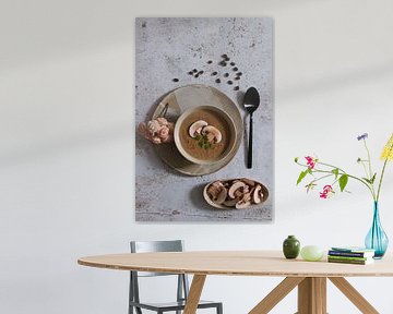 Crème van champignonsoep met koffie van thegirlcalledlonging